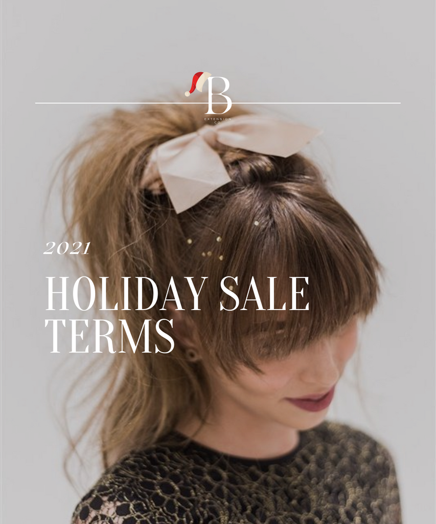2021 HOLIDAY SALE TERMS