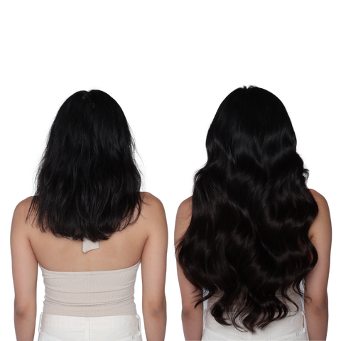#1B   |   Hand-Tied Weft Extensions