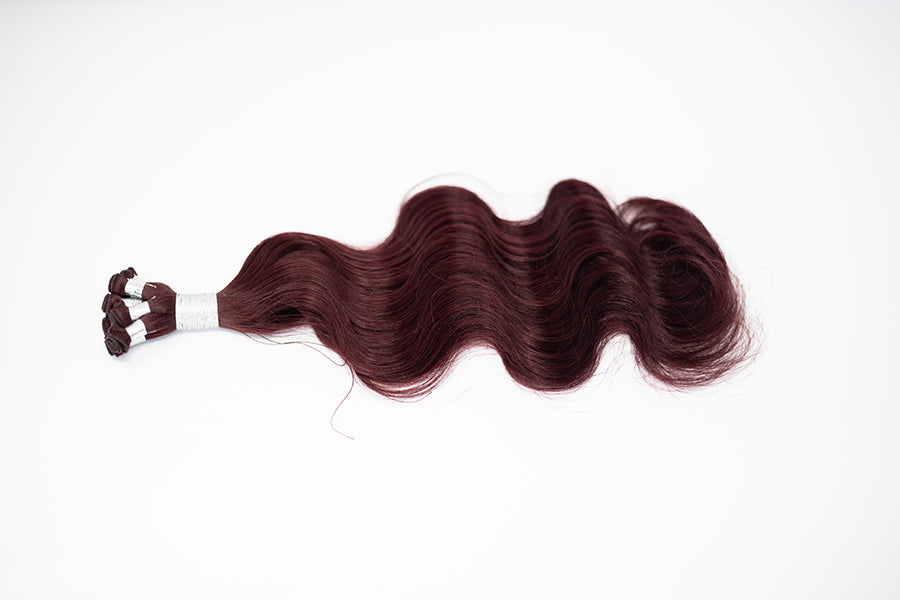 #99J   |   WAVY: Hand-Tied Weft Extensions