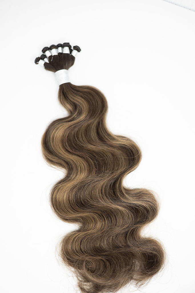 #R2/D2/6    |   WAVY: Hand-Tied Weft Extensions