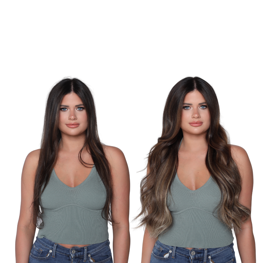 #R4/D4/8/613    |   Hand-Tied Weft Extensions