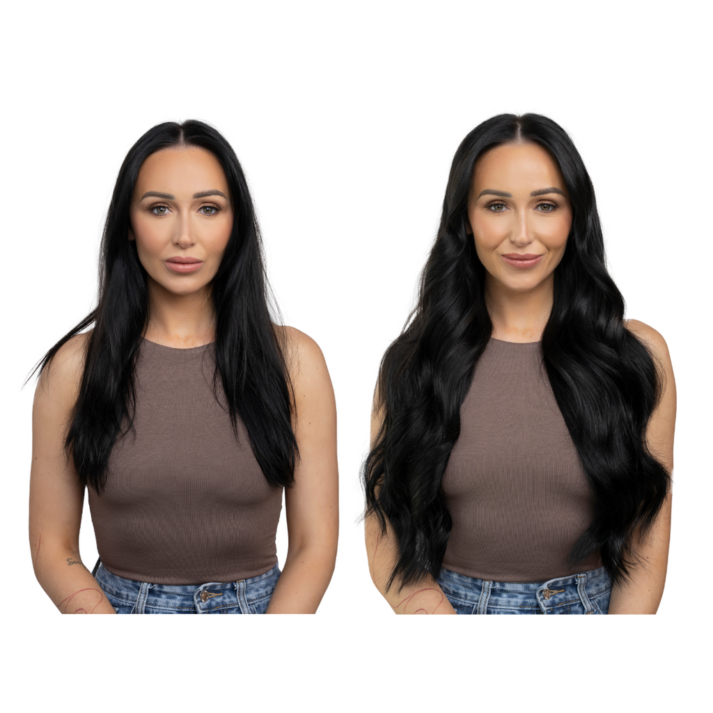#1  |  Hand-Tied Weft Extensions